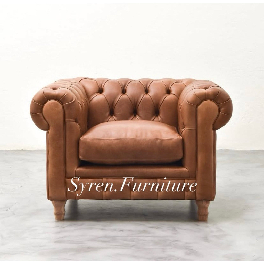 Sofa Chesterfield Living Room Mewah Set Sofa Chesterfield 321