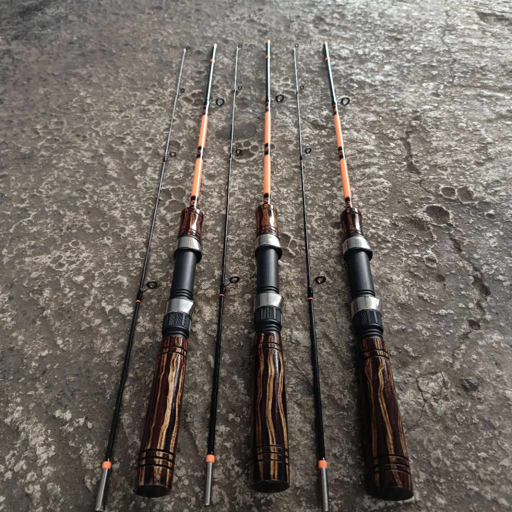 Joran udang galah orange belanda 90-180cm