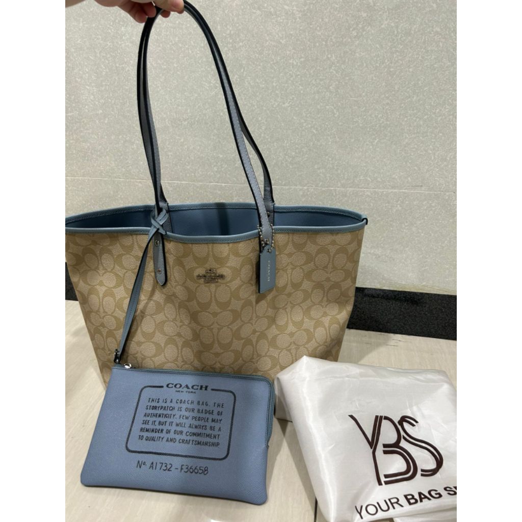 COACH TOTE / TOTE COACH REVERSIBLE PRELOVED BAG