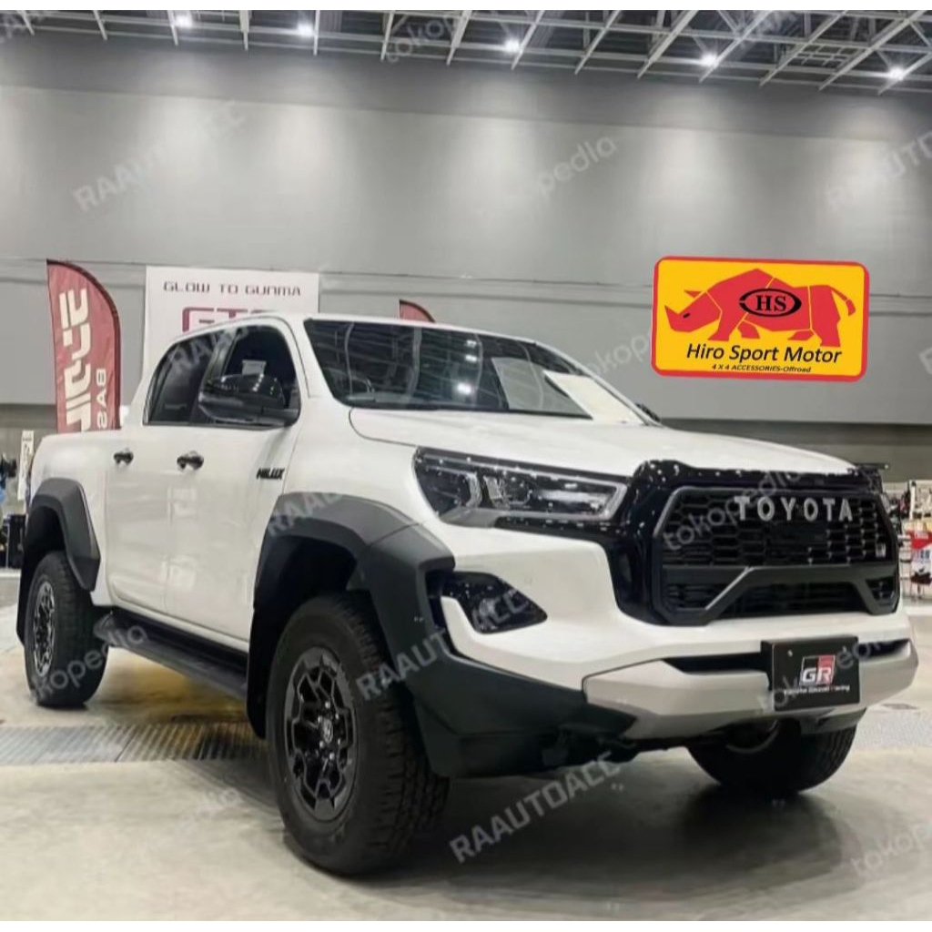 bodykit hilux revo upgrade to hilux GR sport (tanpa head lamp dan stop lamp)