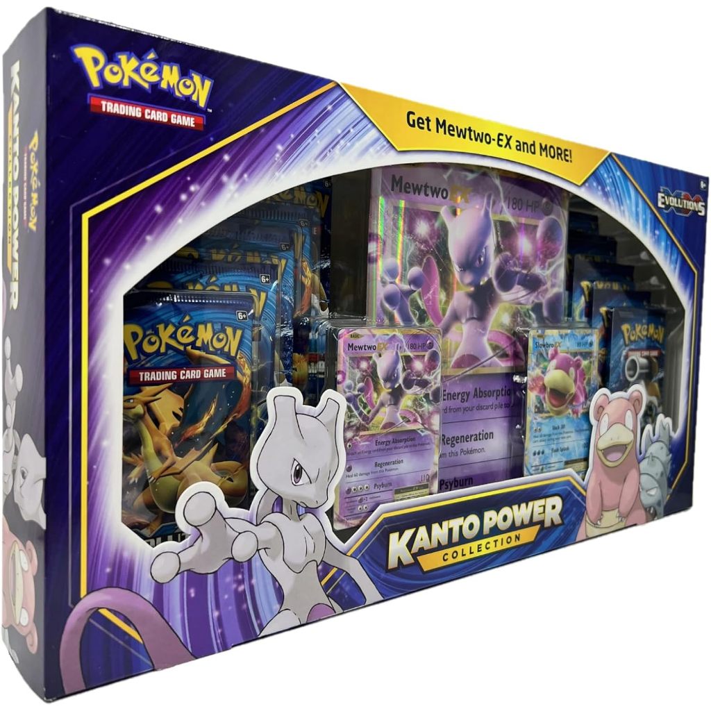 Pokemon TCG: Mewtwo-EX Slowbro-EX Kanto Power Premium Collection