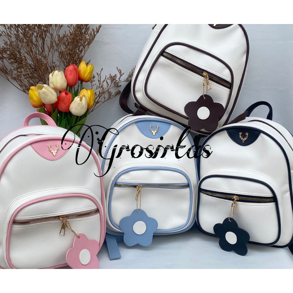 GROSIRTAS-Tas Ransel Wanita RUBICHAN | Tas Ransel Terkini | Tas Ransel viral tik tok | Tas Ransel ke