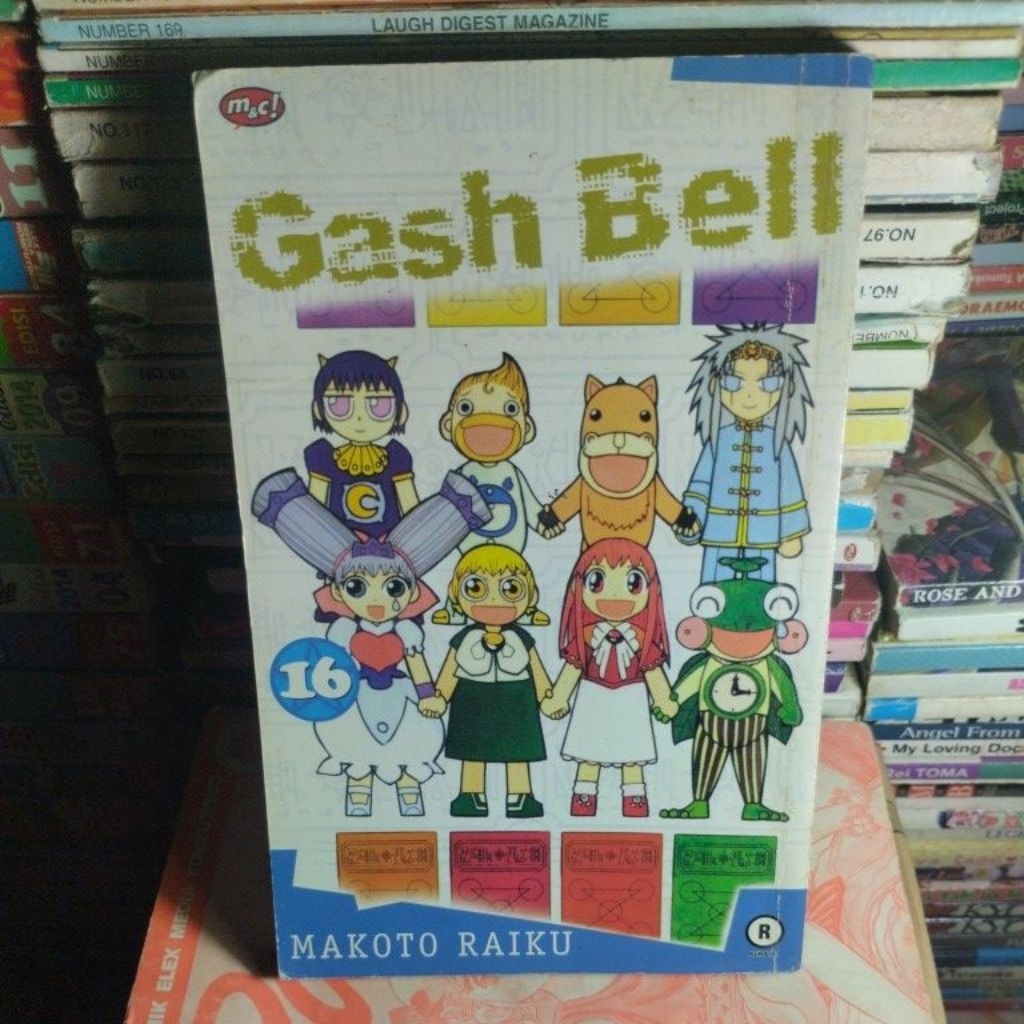 BUKU KOMIK GASH BELL
