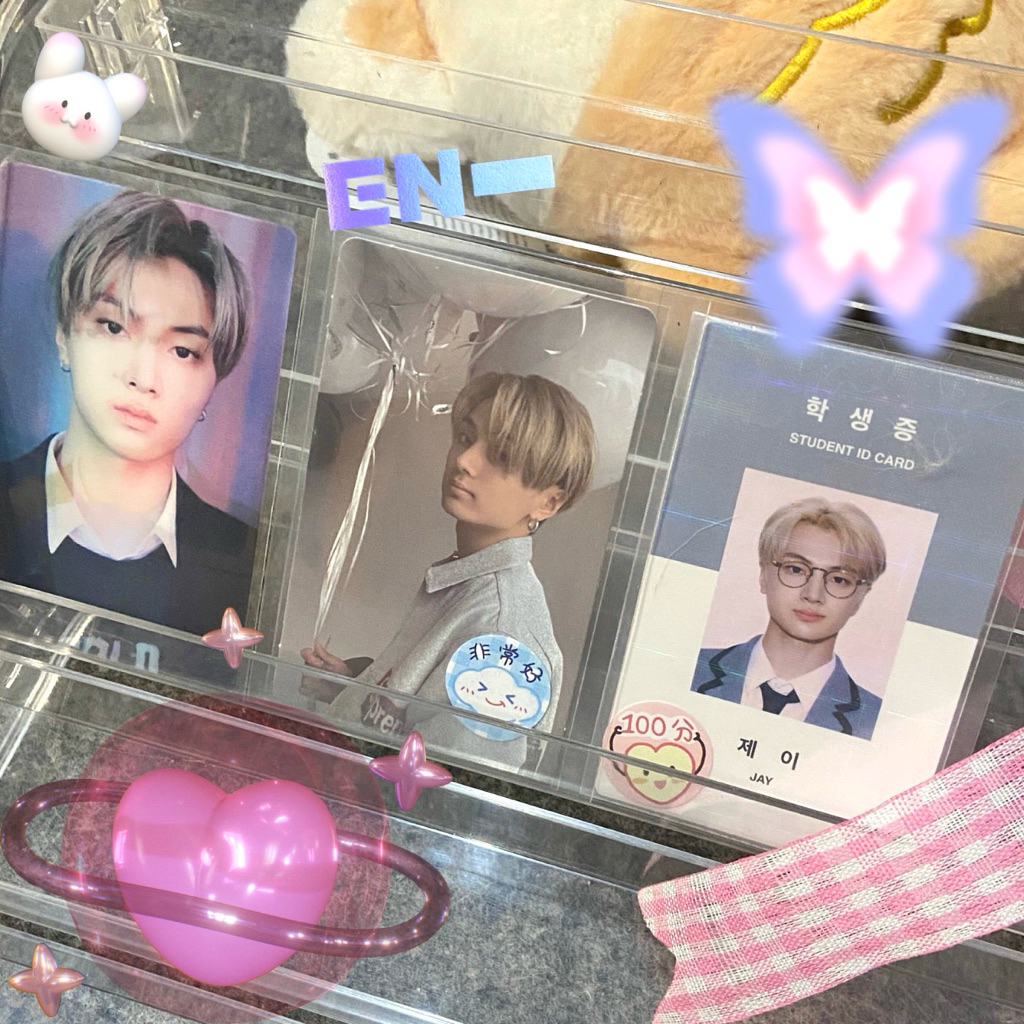 [OFFICIAL] photocard enhypen jay balon (bundle), LD pws jay tiang, jay IDC