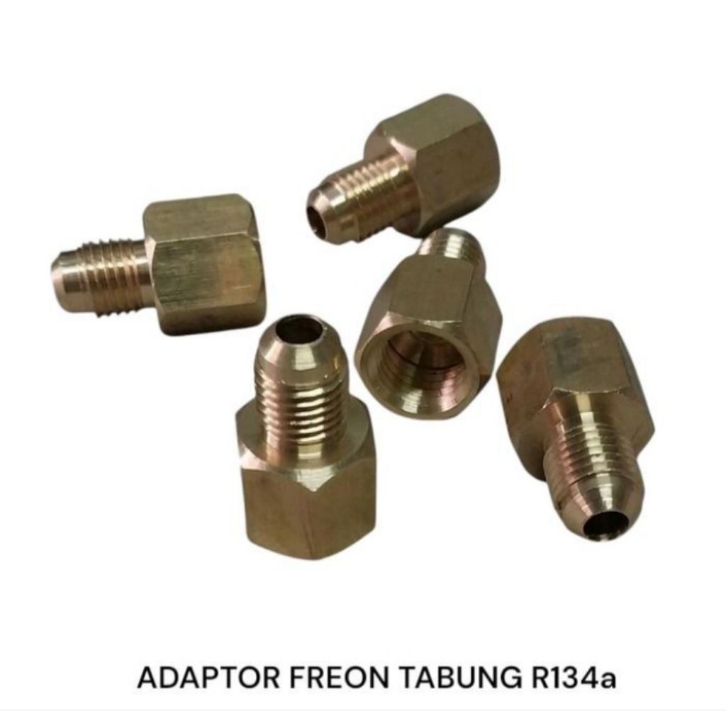 Nepel Adaptor Freon Klea Freon Nepel Sambungan Isi Freon Tabung R134 Berkualitas