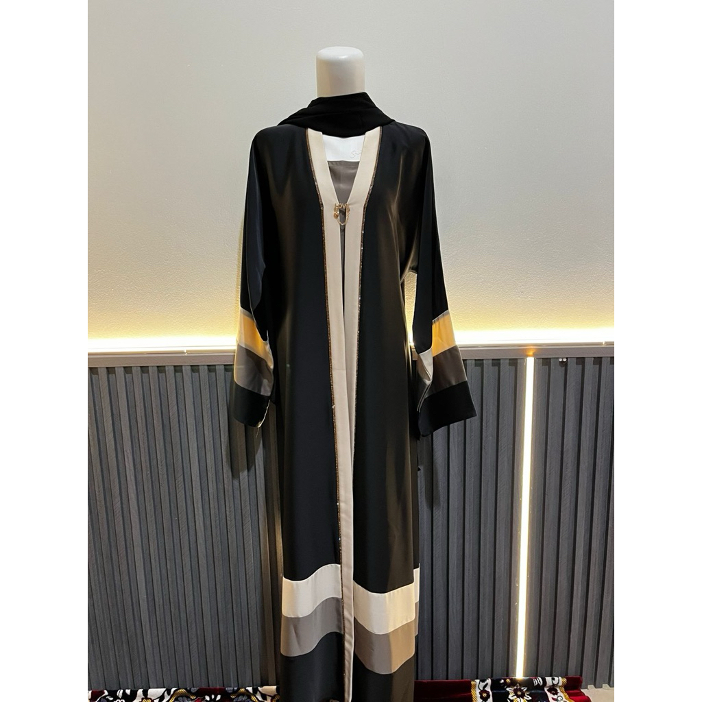 Ready stock abaya saudi arabia original import