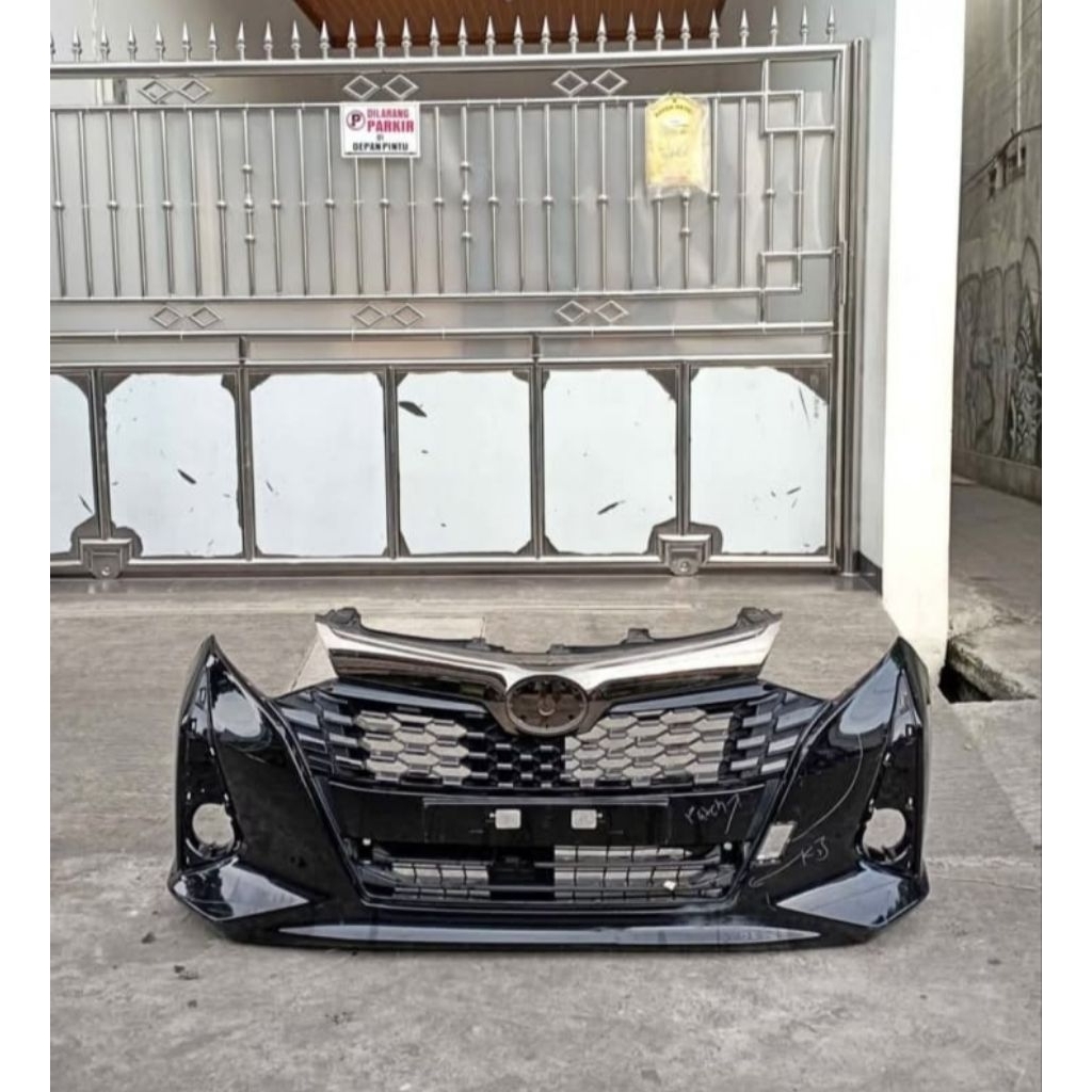 bumper bemper depan calya 2022 2023 original copotan set depan