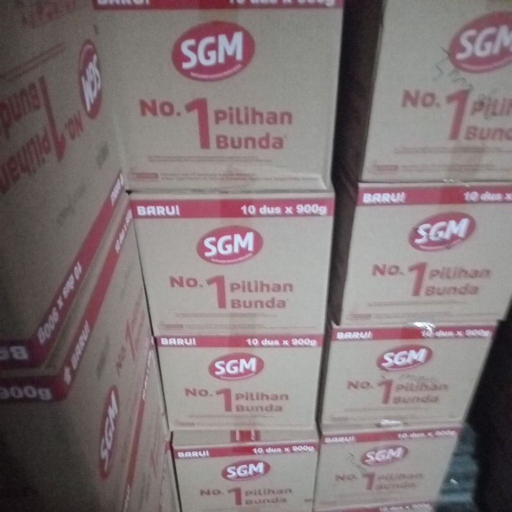 Susu Sgm Eksplore 1+ Vanila Madu 10pcs/1Karton