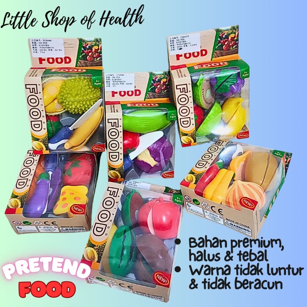 MAINAN POTONG BUAH DAN SAYUR MAINAN SAYUR BUAH BUAHAN MIRIP ASLI MAINAN MERANGKAI MENYUSUN BUAH DAN 