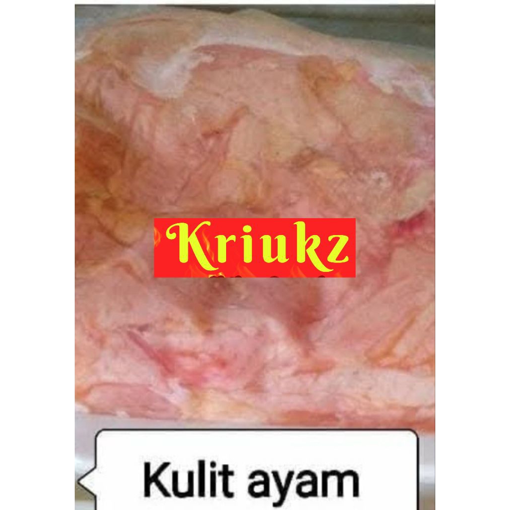 kulit ayam marinasi Frozen