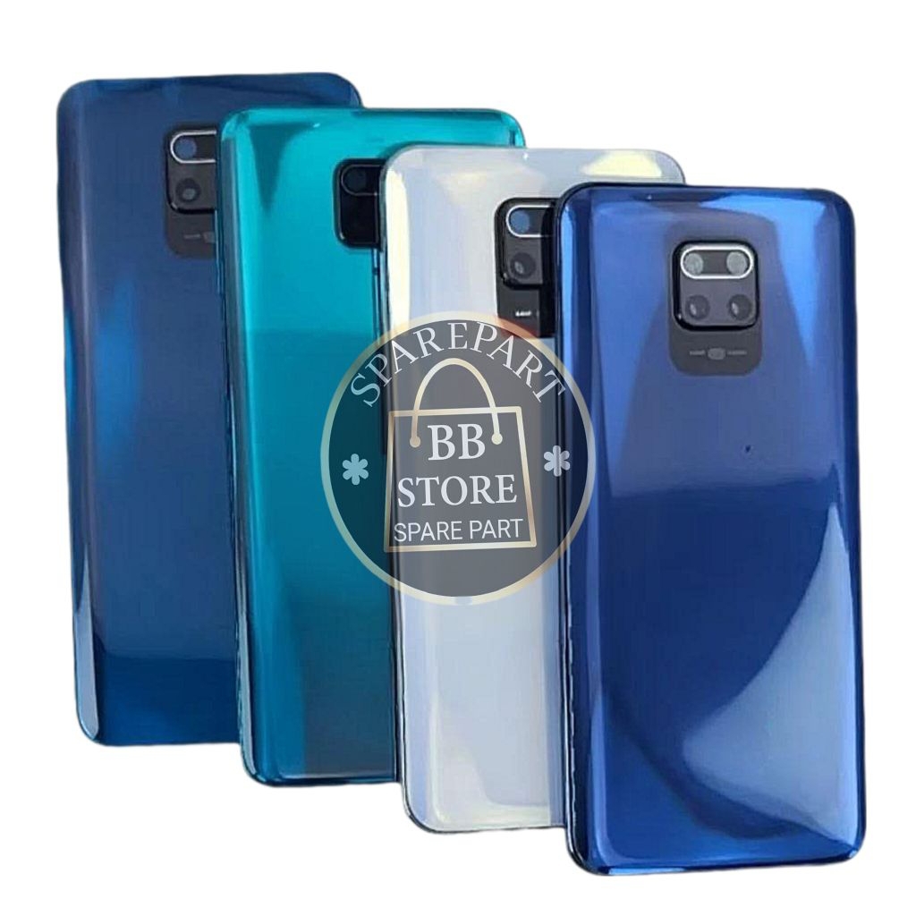 BACK CASING - KESING - BACK HOUSING XIAOMI REDMI NOTE 9 PRO BACKDOOR FULLSET + BEZEL