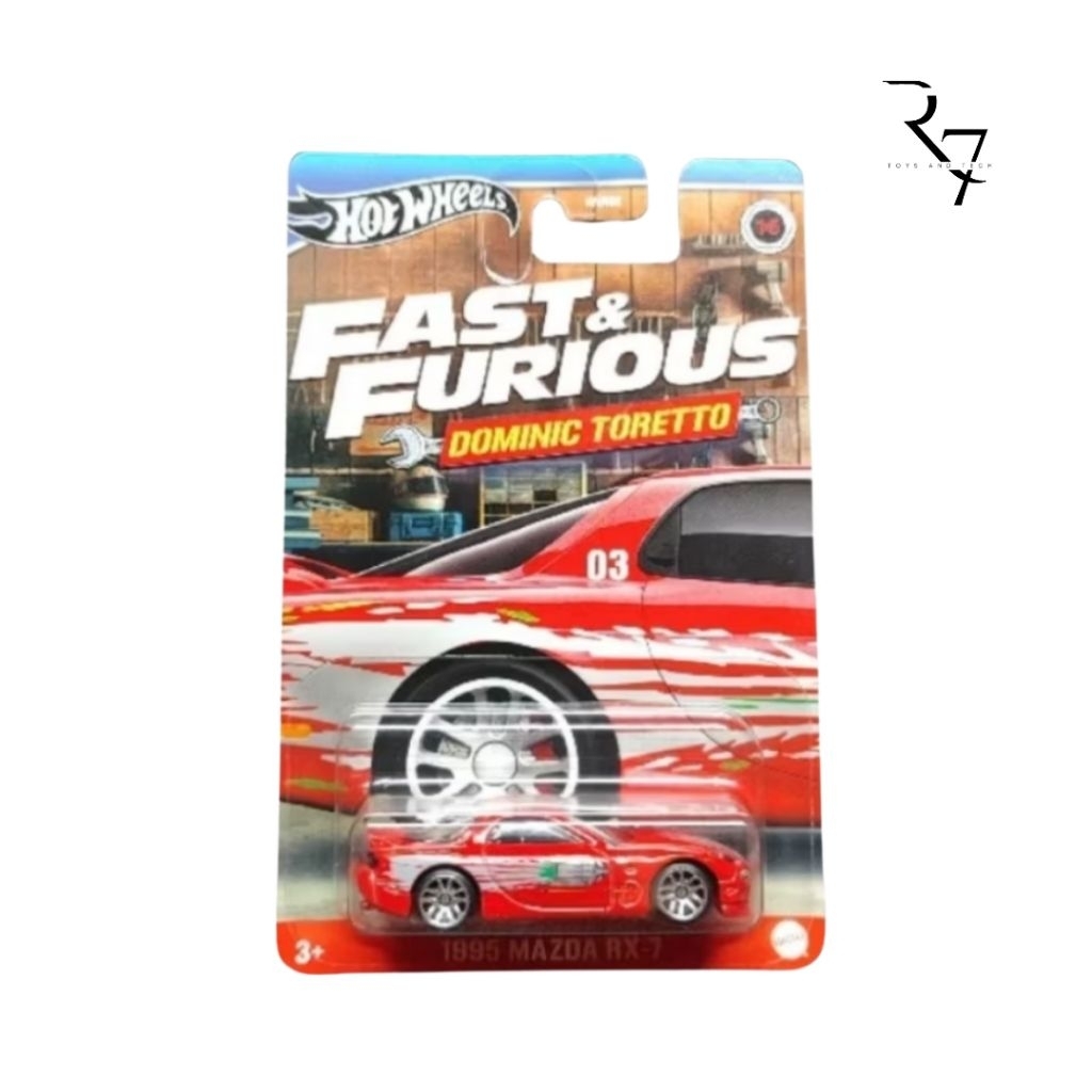 Hot Wheels 95 Mazda RX 7 - Fast n Furious