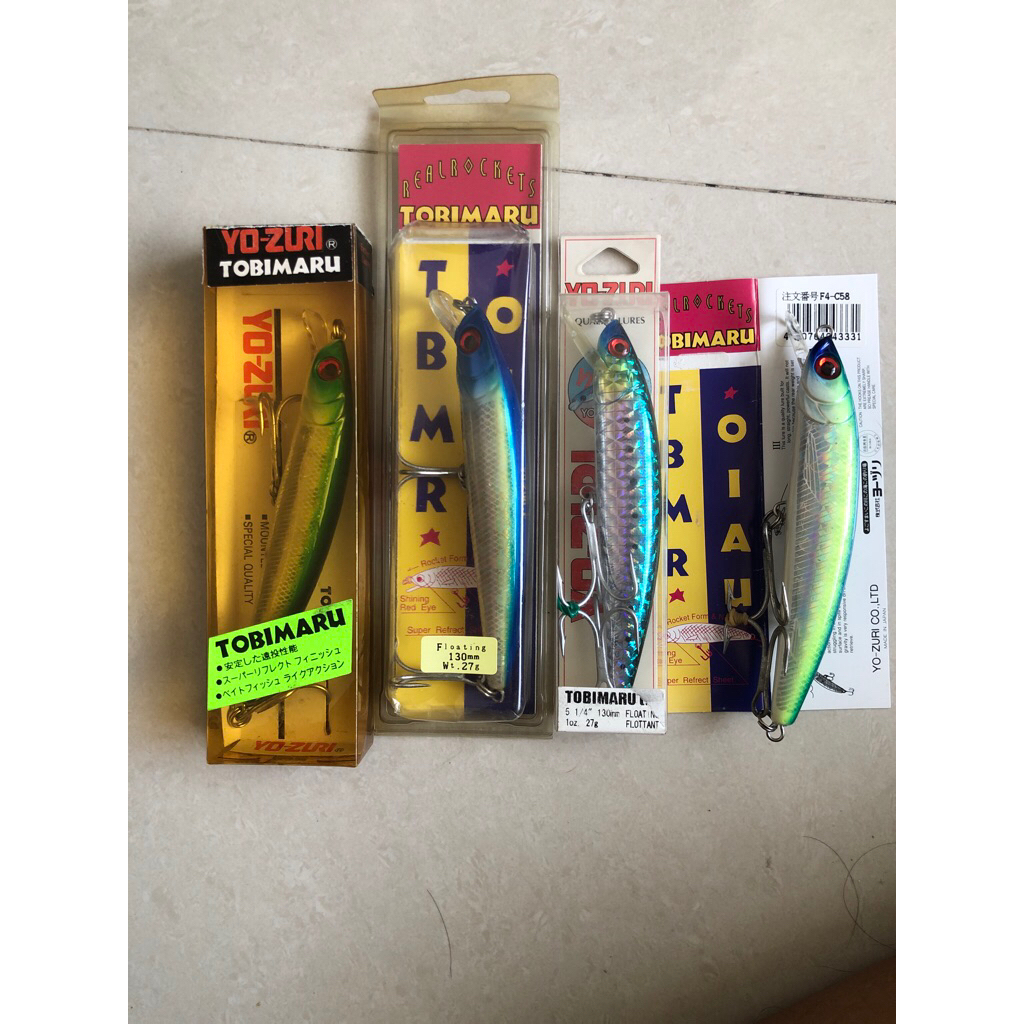 lure yozuri tobimaru 130F nos new old stock