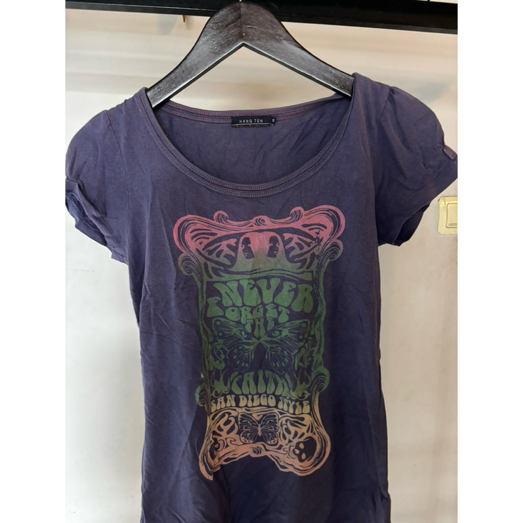 Kaos Wanita Hang Ten Preloved