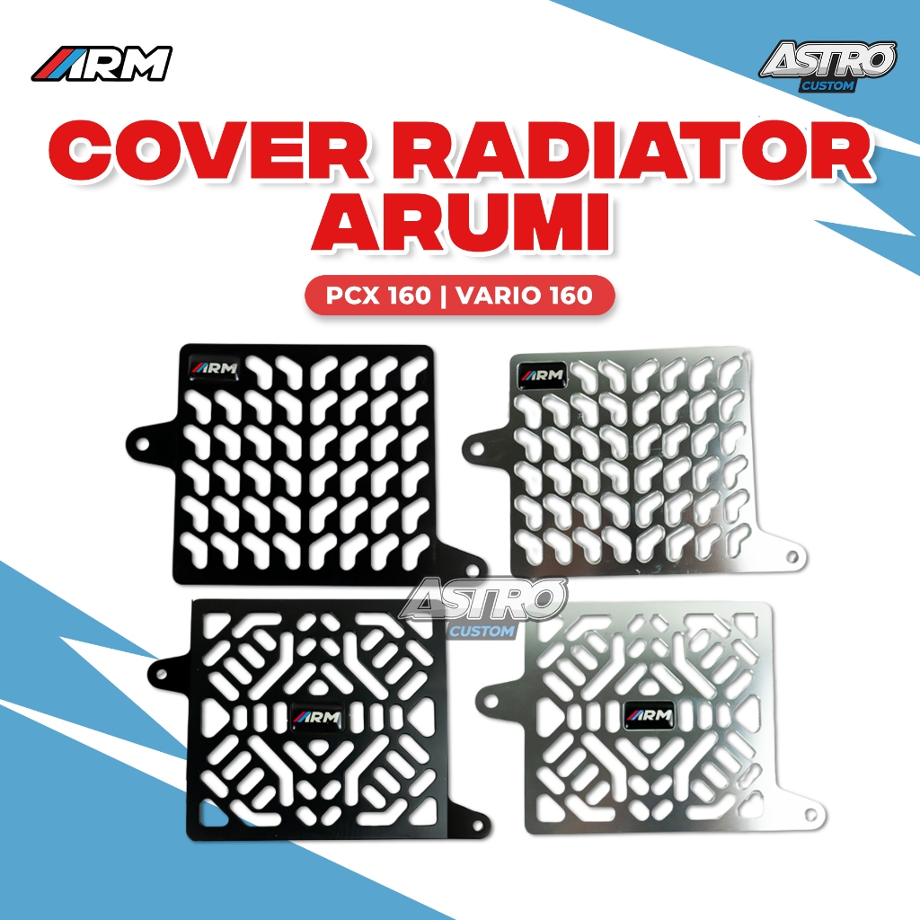 Cover Radiator Vario 160 PCX 160 FULL CNC ARUMI ARM Moto Parts