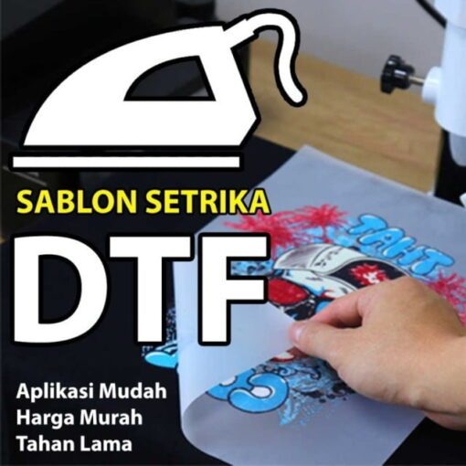 Jasa Cetak DTF A3+ ( 31cm ) dan Polyflex