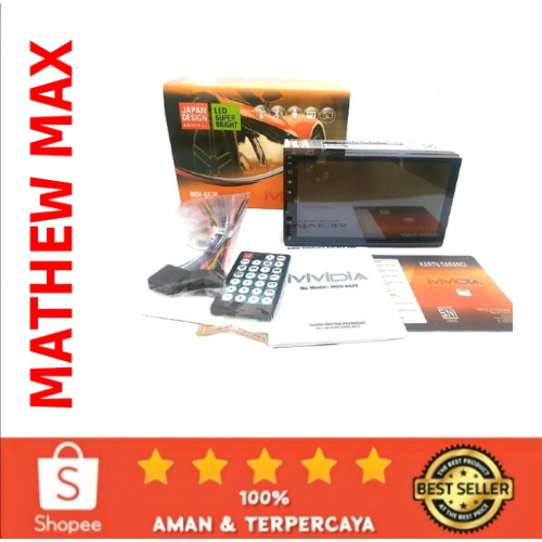 Double Din 2 DIN Deckless Mvidia 7 Inch Mdv 6630 Mirror Link MP5