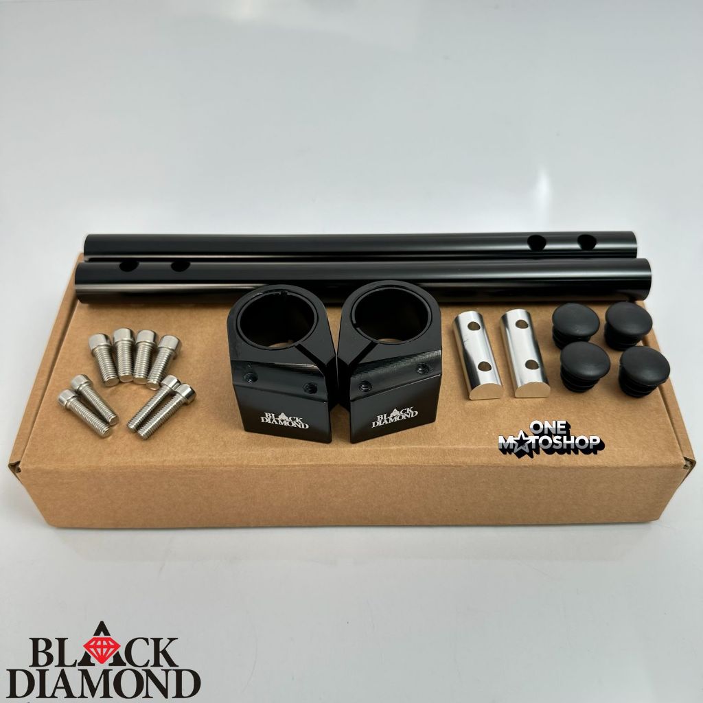 Stang Jepit Black Diamond Ukuran 33/37 MM For Ninja-250/Ninja-250 Karbu/Ninja-150R/Ninja RR Mono/Nin