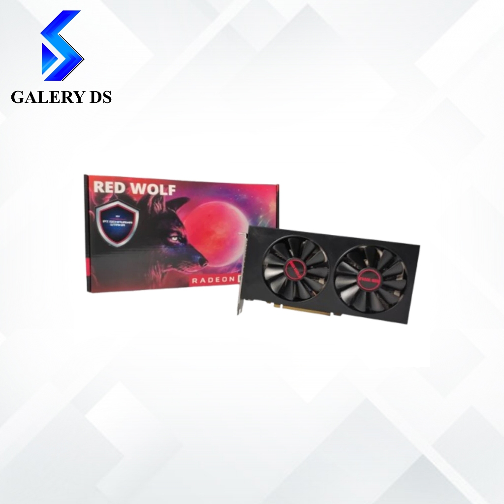 VGA RED WOLF RADEON RX 580 8GB DDR5 256 bit - REDWOLF RX580 8G DDR5