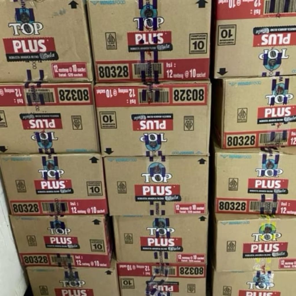 1 DUS KOPI TOP PLUS 12 RENTENG
