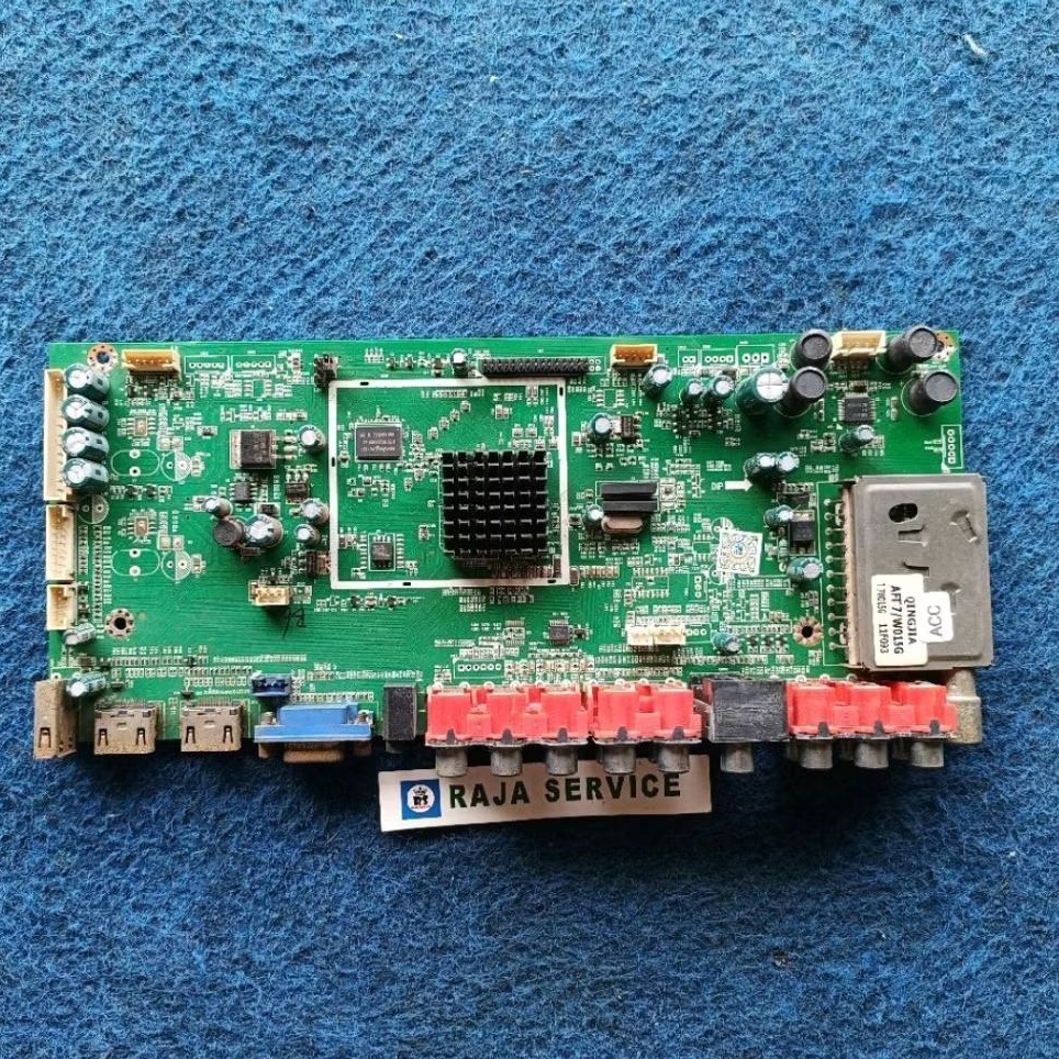 mb tv polytron PLM-32T15W PLM32T15W mainboard mesin modul board motherboard