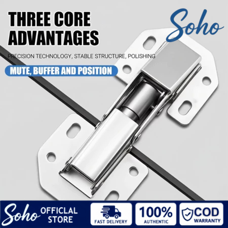 ENGSEL KODOK 3" 4" ERAJAT / ENGSEL SENDOK PINTU LEMARI TANPA BOBOK ENGSEL JEMBATAN HIDROLIK 3" 4"