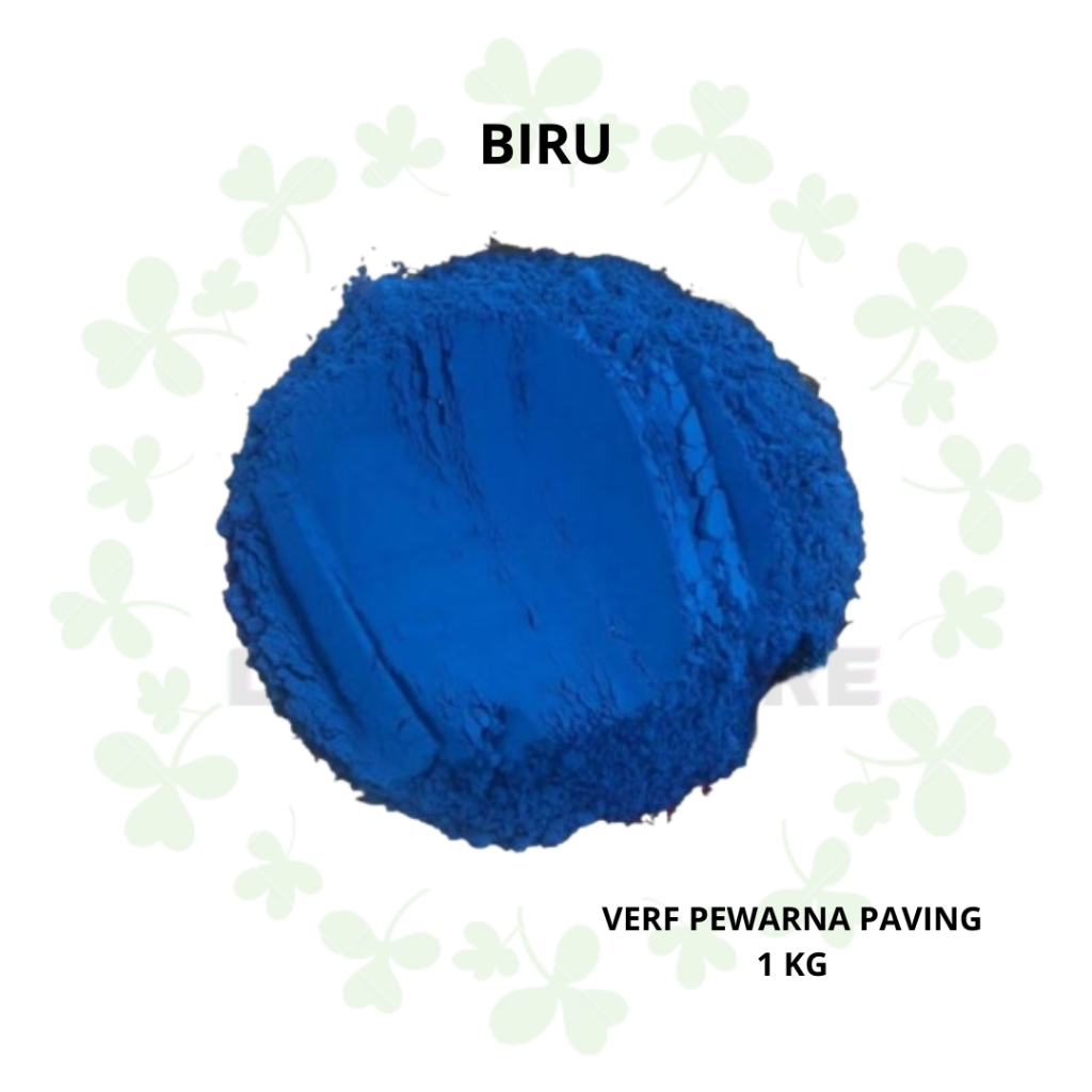 Verf Biru 1kg Pewarna Paving Semen Batako Genteng
