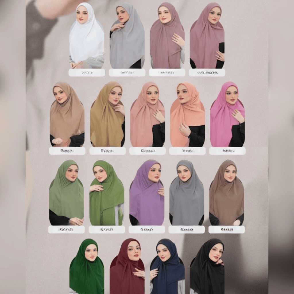 HIJAB SEGIEMPAT ETHICA - HIJAB SYARI 05 TERBARU