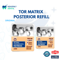 Dental Matrix Sectional Metal 10 Pcs Pack | TOR Matrix Sectional Posterior Refill
