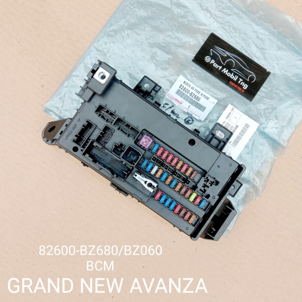 Bcm Body Control Modul Bok Box Sikring Grand New Avanza 82600-BZ680 = BZ060