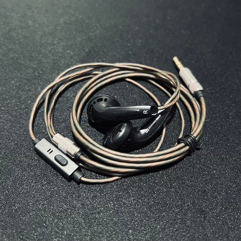 Premium Custom Headset Sennheiser MX500 Classic Bass Earphone With Mic