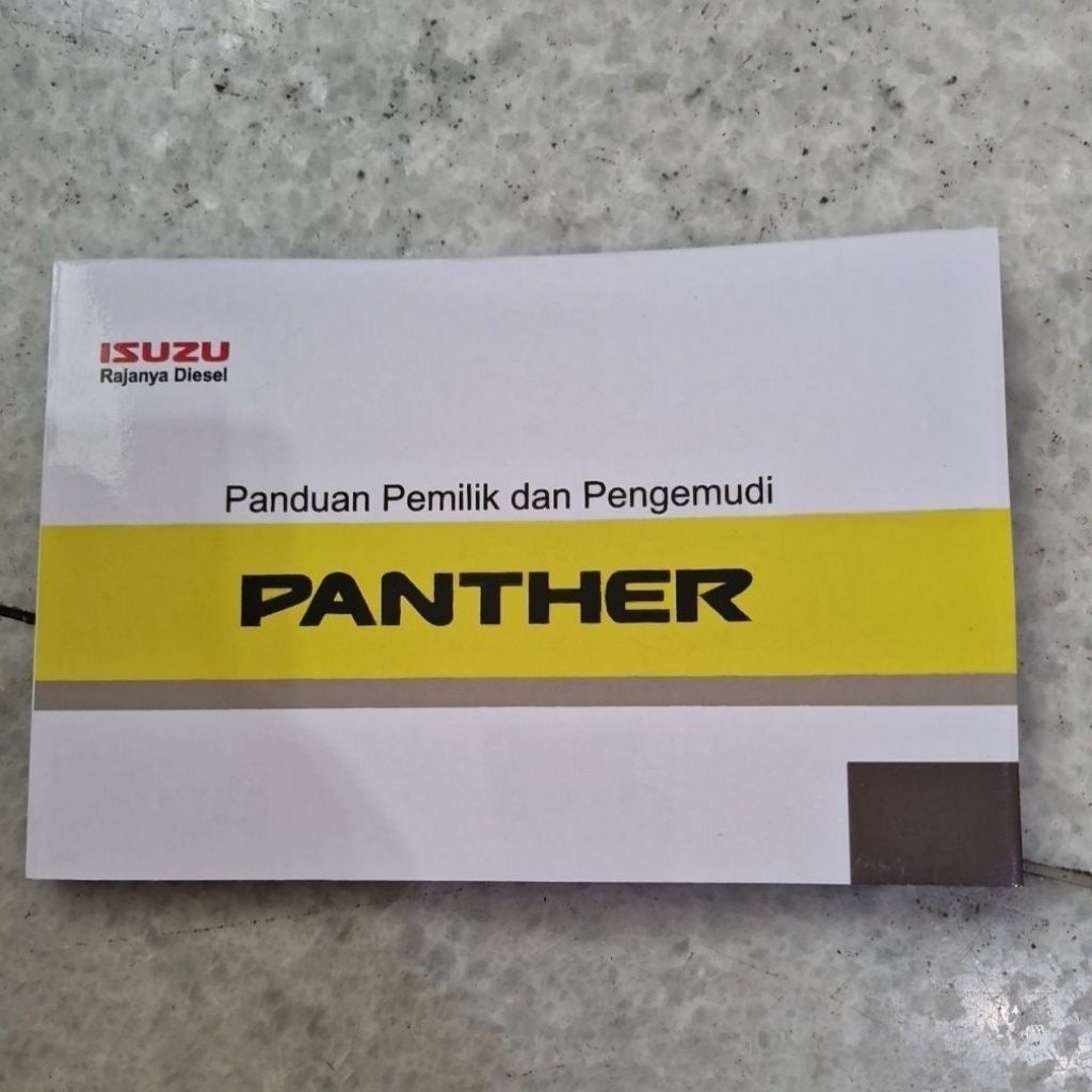 Buku Manual Mobil Isuzu Panther