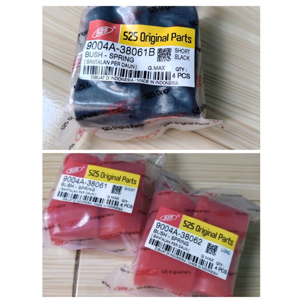 Spring bushing karet anting per belakang Granmax Panjang pendek sintetis