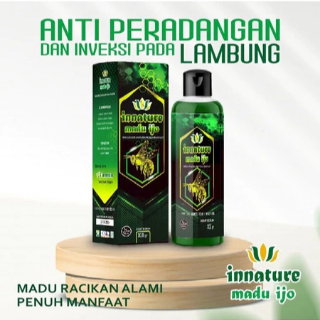 Madu Hijau Mengobati Sakit Maag Asam Lambung Gerd Mual Kembung / Kesehatan Lambung Original Innature