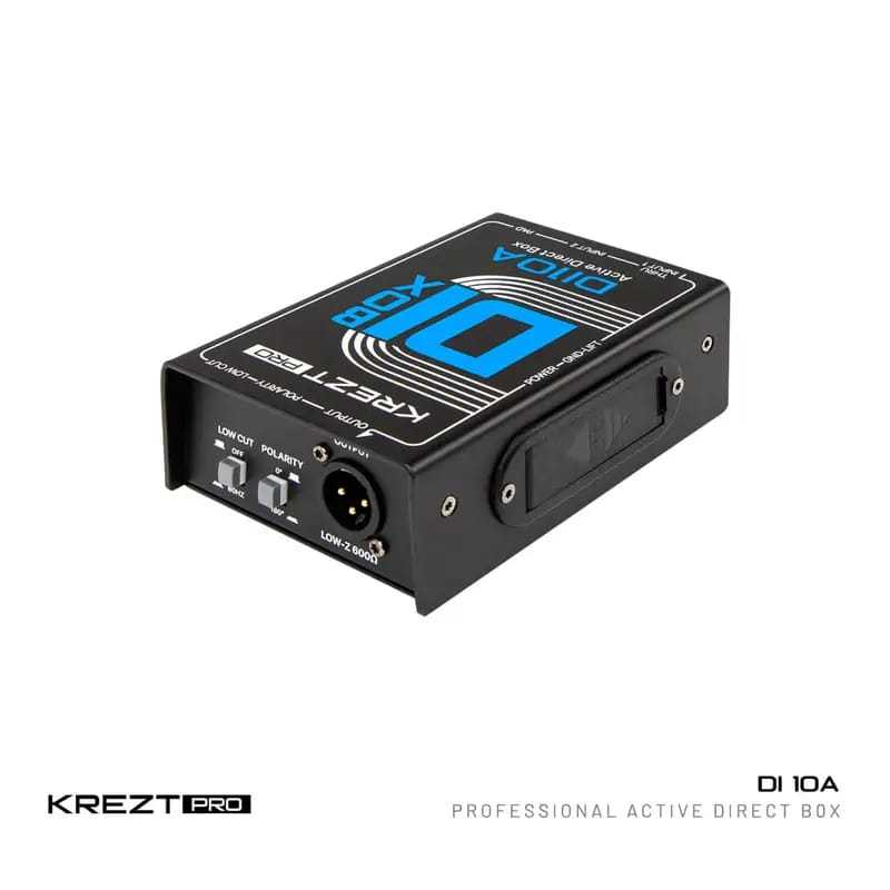 DIRECT BOX ACTIVE KREZT PRO DI10A PROFESSIONAL ACTIVE DIRECT BOX
