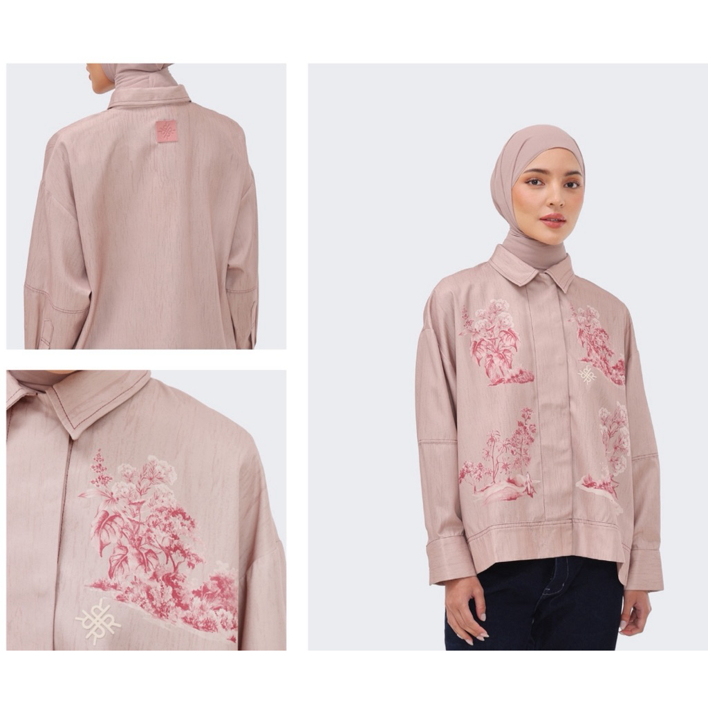 Galilea Jacket Ceko Shirt Dress Riamiranda Lapasi Fall 2025 Series RM Outwear Jaket Wanita Ria Miran