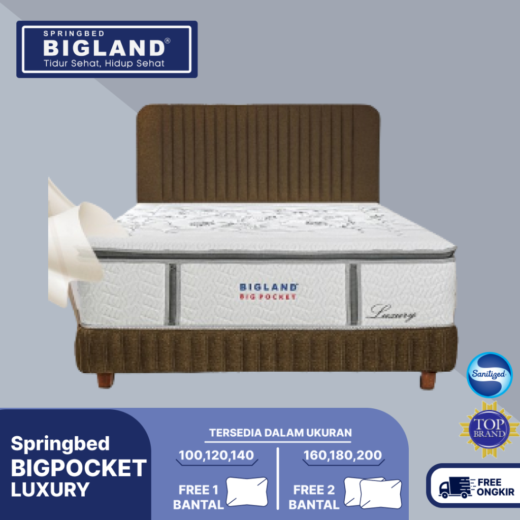 Springbed Big Pocket Luxury by Bigland