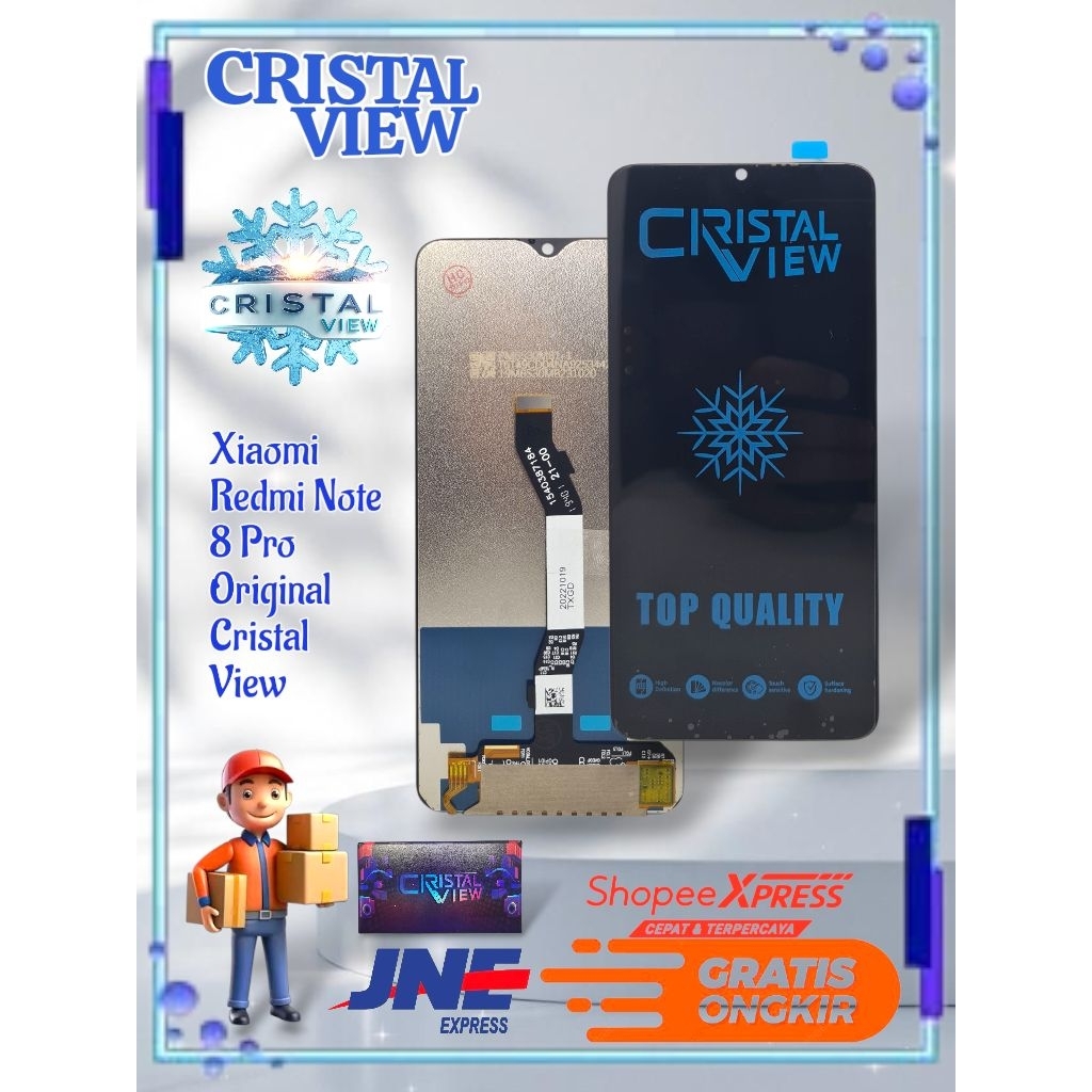 LCD TOUCHSCREEN REDMI NOTE 8 PRO ORIGINAL