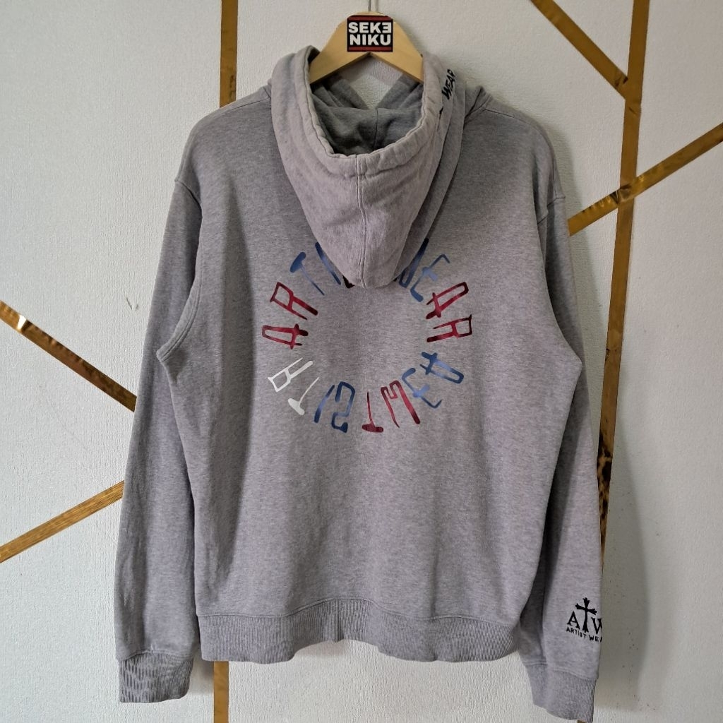 Hoodie ATW ARTIST WEAR Backit Bahan babyteri tebal