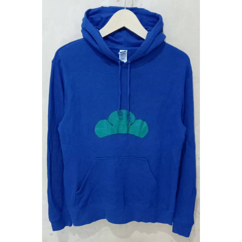 Hoodie JELLAN biru elektrik