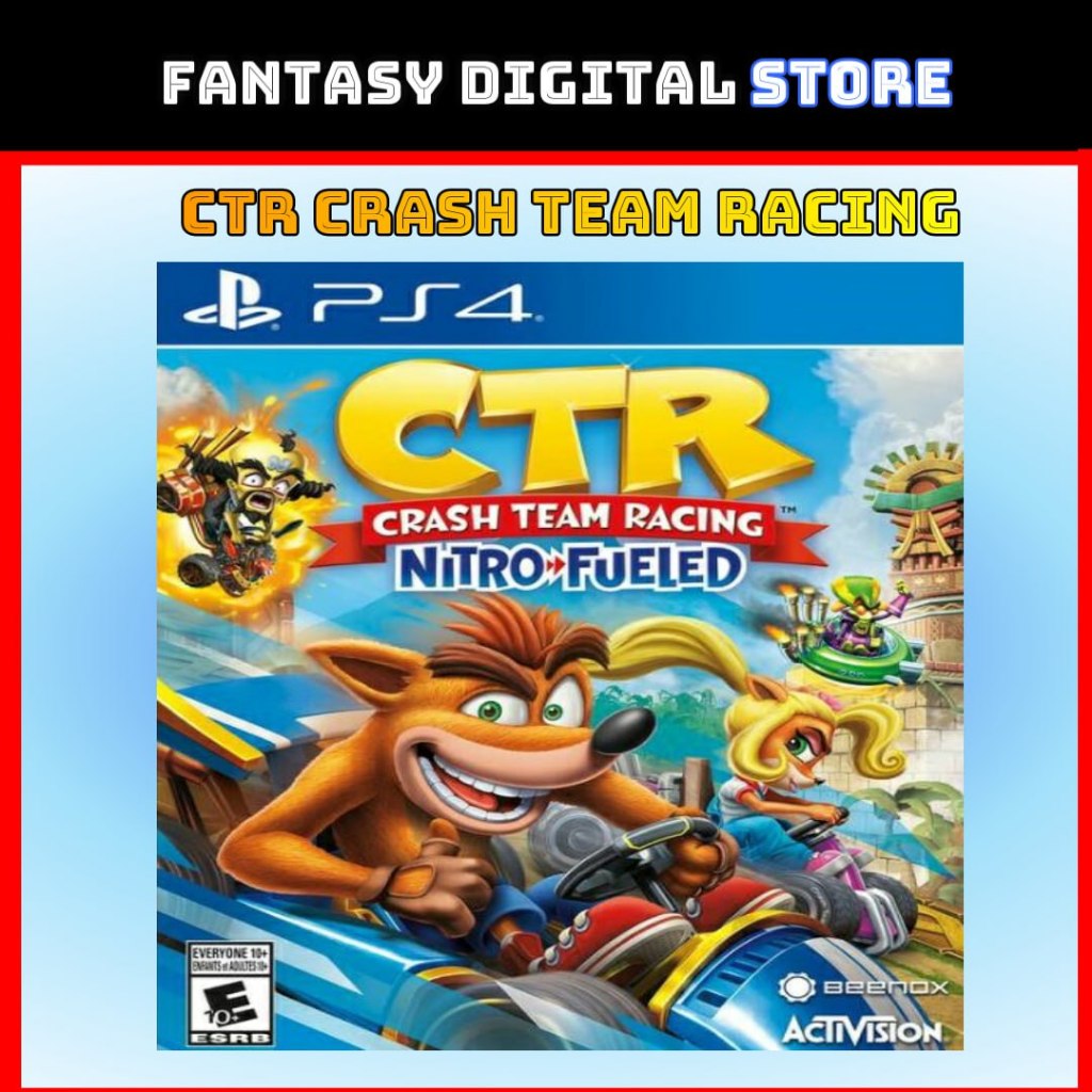 CTR CRASH TEAM RACING PS4 PS5 DIgital