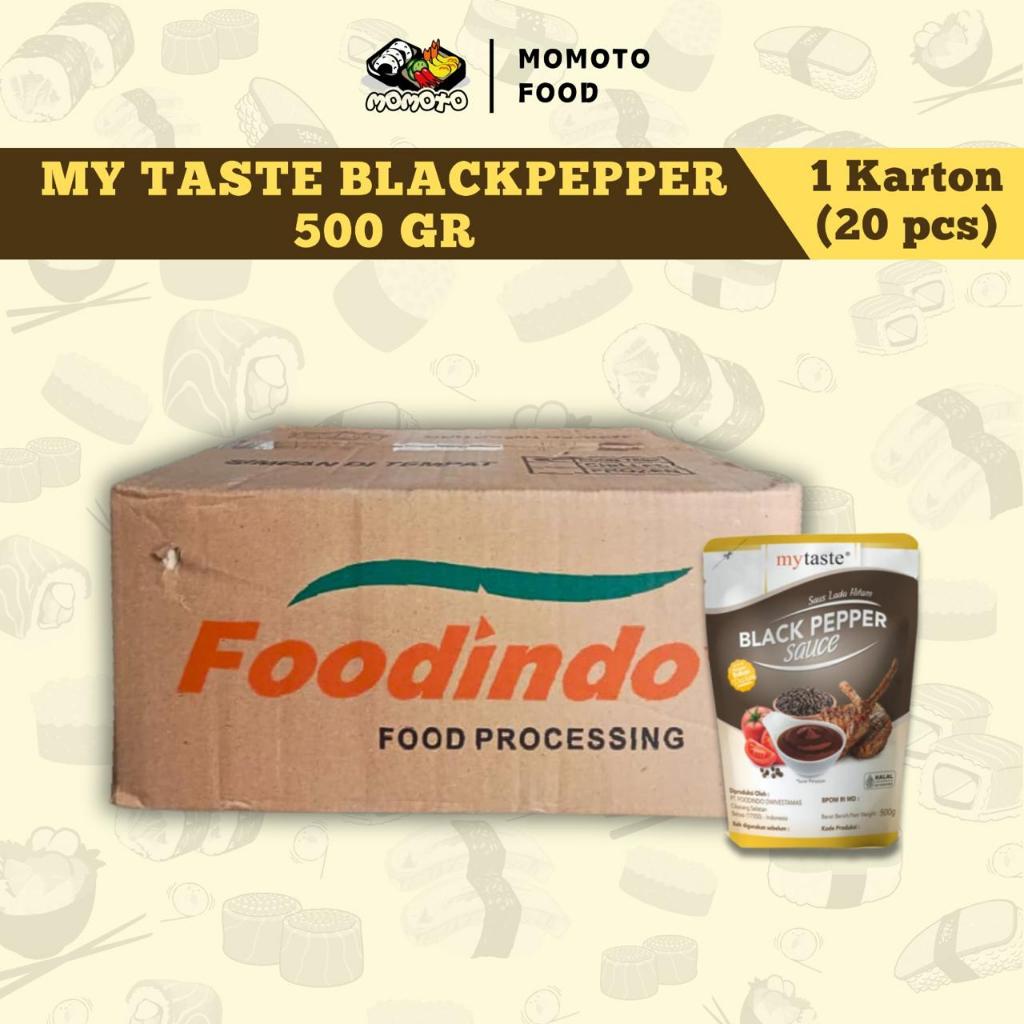 My Taste Blackpepper Lada Hitam 500 gram Grosir Dus