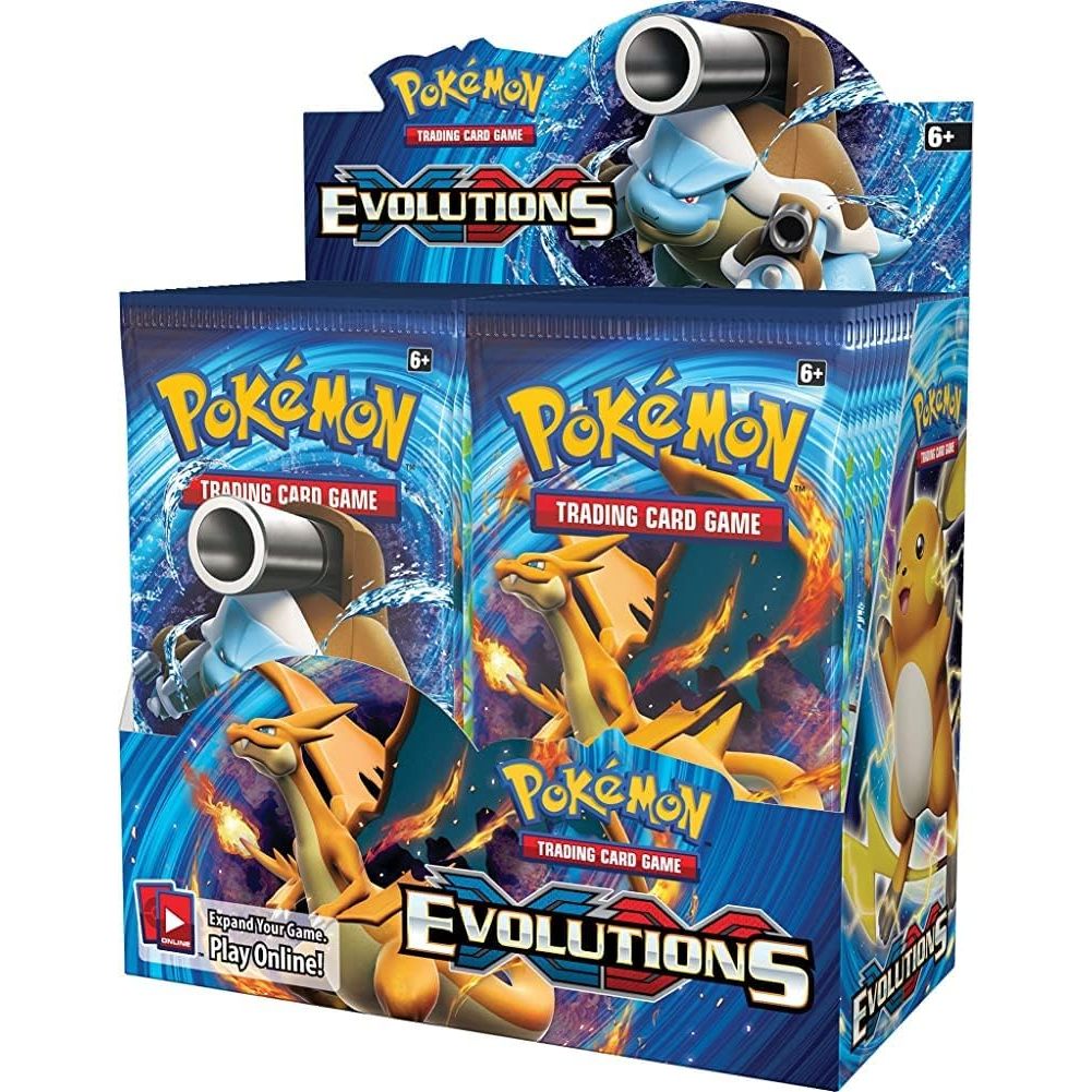 Pokemon TCG: XY Evolutions Sealed Booster Box Dengan Mega Evolutions