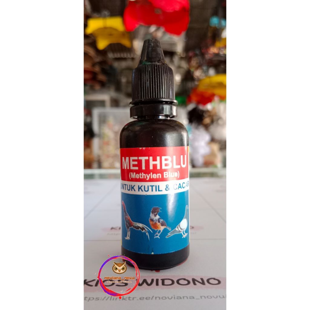 METHYLEN BLUE METHBLU OBAT KUTIL DAN CACAR PADA AYAM UNGGAS BURUNG MERPATI BERKICAU MURAI BATU EKOR 