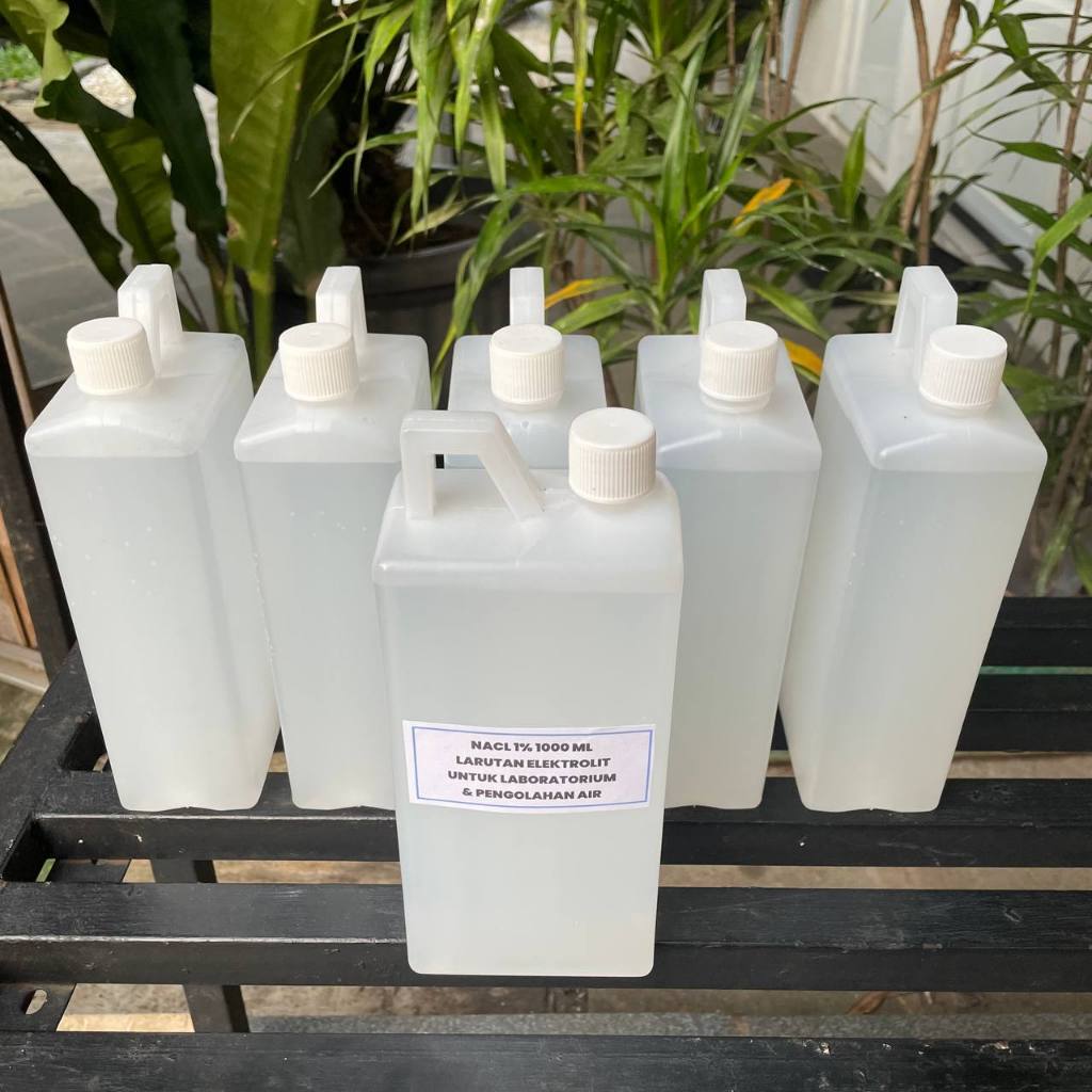NaCl 1% – Larutan Natrium Klorida 1000 mL | Solusi Saline untuk Laboratorium, Riset & Teknis (No med