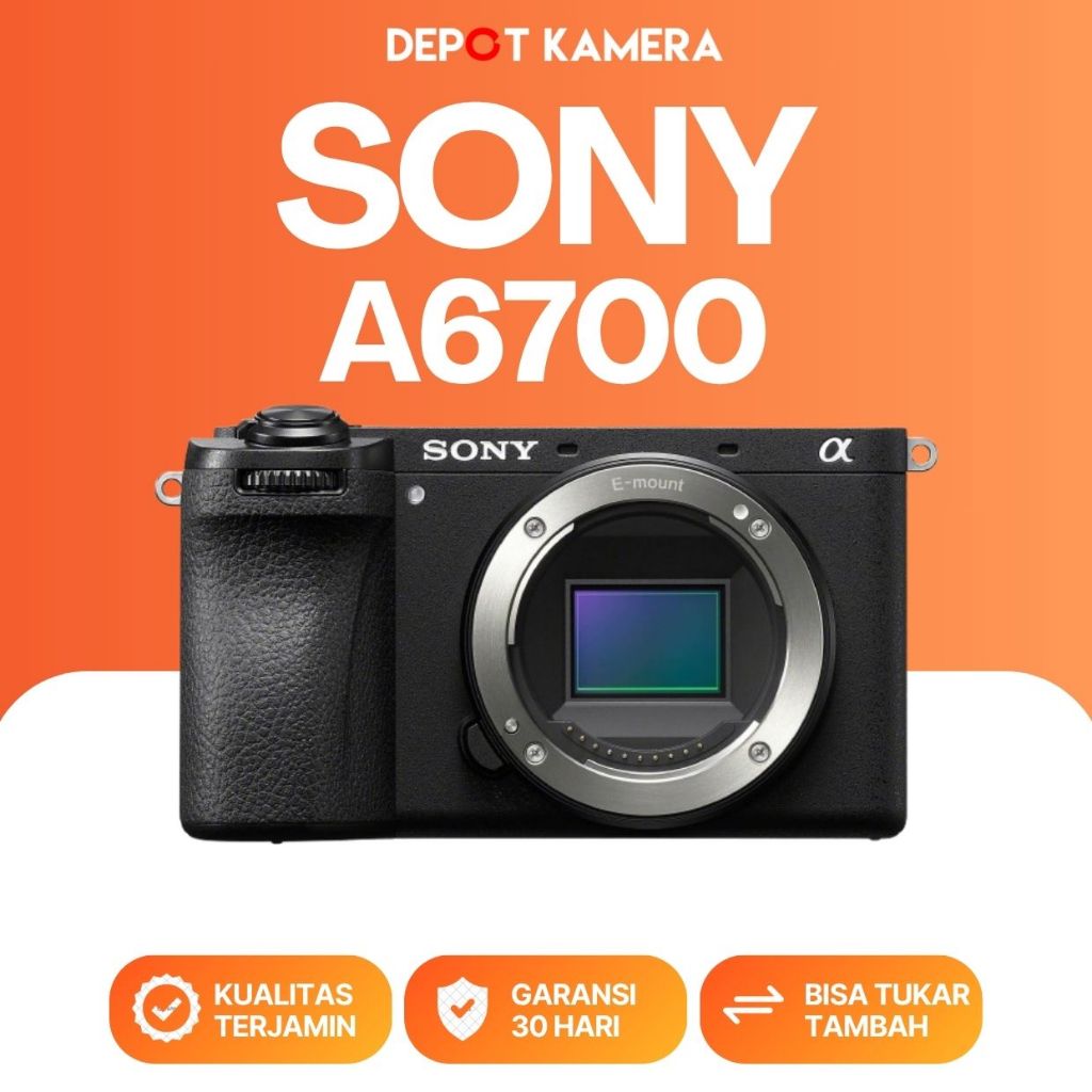 ( DEPOT KAMERA JKT ) SECOND - SONY A6700 BODY ONLY