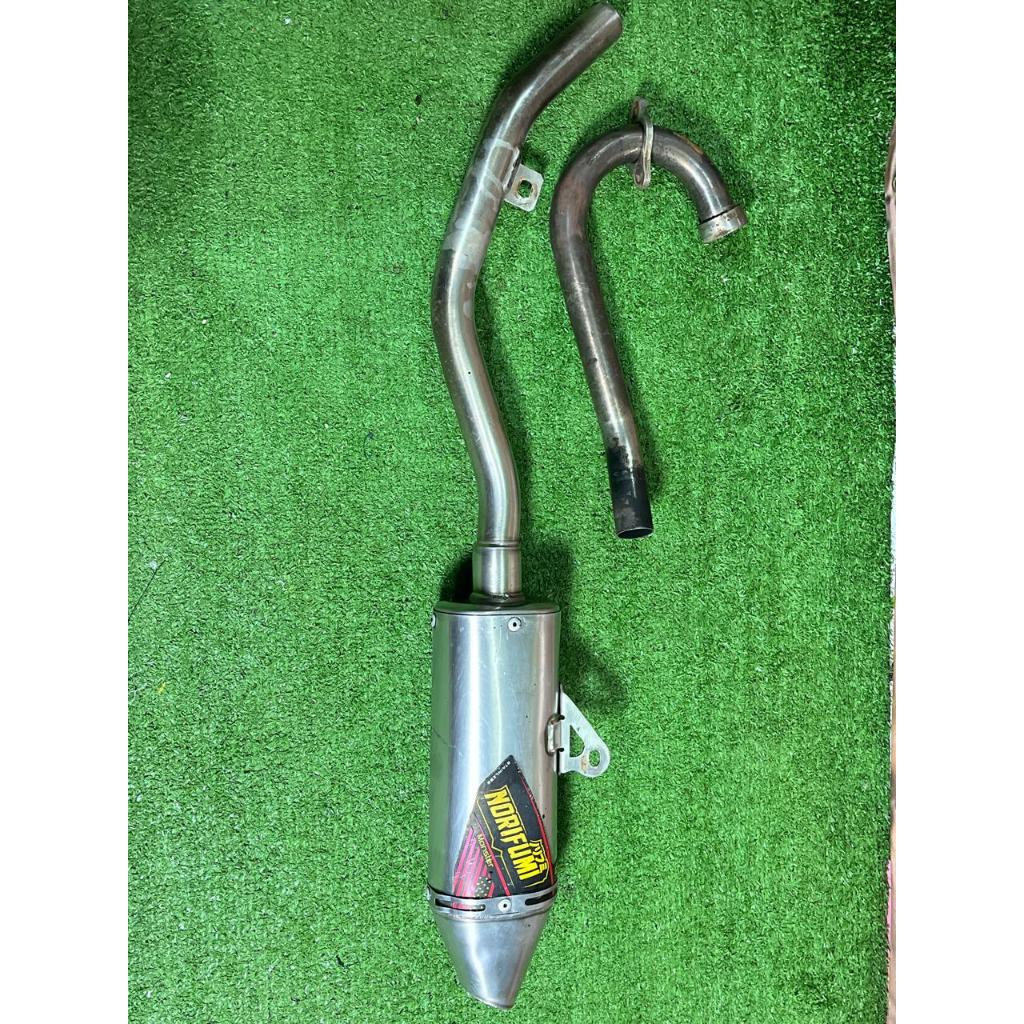 KNALPOT NORIFUMI MONSTER SECOND ORIGINAL PNP KLX