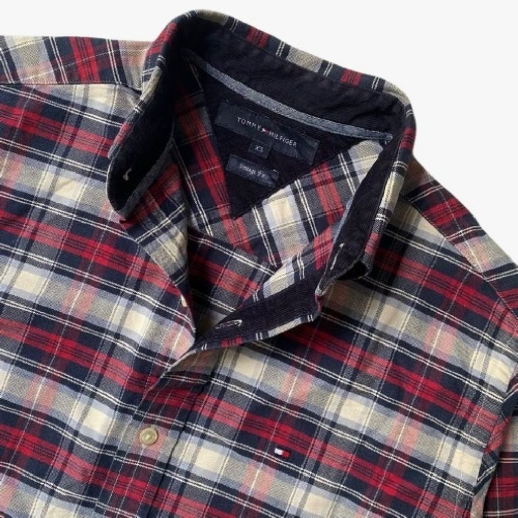 Tommy Hilfiger Original Kemeja Lengan Panjang