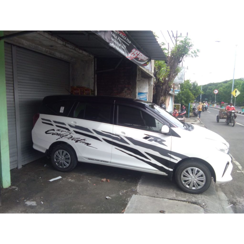 Cutting Stiker Mobil Desain suka"