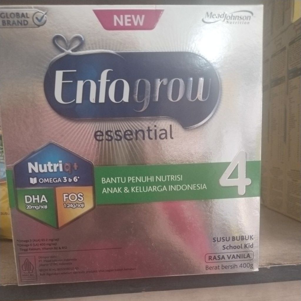 Enfagrow essential tahap 4 vanila 400gr